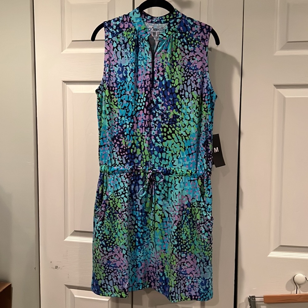 Ibkul Camille print golf dress